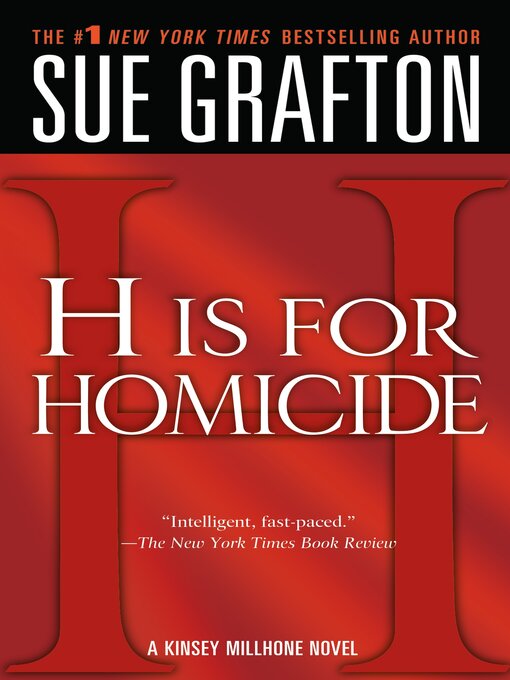 Couverture de H is for Homicide